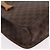 Céline CELINE Macadam Canvas Medallion Hand Bag PVC Leather Brown Gold - vista 13