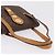 Céline CELINE Macadam Canvas Medallion Hand Bag PVC Leather Brown Gold - vista 7