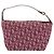 Christian Dior Trotter Canvas Hand Bag Red Gold - vista 3