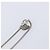 CHANEL COCO Mark Halskette Metall Silber CC - Ansicht 8