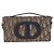 Christian Dior Trotter Canvas Chain Shoulder Bag Navy Gold - vista 2