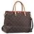 LOUIS VUITTON Monogram Pallas MM Hand Bag 2way Red M41175 LV