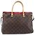 LOUIS VUITTON Monogram Pallas MM Hand Bag 2way Red M41175 LV - vista 3