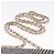 CHANEL Chain Shoulder Bag Canvas Navy Silver CC - vista 11