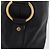 Autre Marque Saint Laurent Muse Hand Bag Leather Black Gold Tone 156464 - vista 5