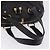 Autre Marque Saint Laurent Muse Hand Bag Leather Black Gold Tone 156464 - vista 9