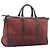 Christian Dior Trotter Canvas Hand Bag Suede Bordeaux Gold