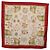 Hermès HERMES Carre 90 Scarf Silk Red White  Herbier de Gavarnie - vista 13