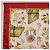 Hermès HERMES Carre 90 Scarf Silk Red White  Herbier de Gavarnie - vista 2
