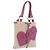 Autre Marque Saint Laurent Kahala Tote Bag Canvas Beige Silver