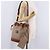 Céline CELINE Macadam Canvas Shoulder Bag PVC Beige Gold - vista 28
