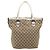 GUCCI GG Canvas Web Sherry Line Tote Bag Beige Silver 232970 - vista 3