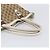 GUCCI GG Canvas Web Sherry Line Tote Bag Beige Silver 232970 - vista 7