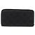 LOUIS VUITTON Monogram Mahina Zippy Long Wallet Black M61867 LV - vista 3