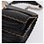 FENDI Canay Chain Shoulder Bag Leather Black Silver 8M0381 - vista 11