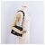 FENDI Canay Chain Shoulder Bag Leather Black Silver 8M0381 - vista 31