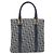 Christian Dior Trotter Canvas Hand Bag Navy Gold Tone - vista 3