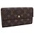 LOUIS VUITTON Monogram Portefeuille Sarah Long Wallet M61734 LV