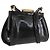 GUCCI Shoulder Bag Patent leather Green Gold