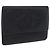 CHANEL Wallet Caviar Skin Black CC