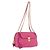 PRADA Schultertasche mit Kette Nylon Pink Gold
