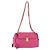 PRADA Schultertasche mit Kette Nylon Pink Gold - Ansicht 2