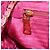 PRADA Schultertasche mit Kette Nylon Pink Gold - Ansicht 28