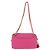 PRADA Schultertasche mit Kette Nylon Pink Gold - Ansicht 3