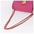PRADA Schultertasche mit Kette Nylon Pink Gold - Ansicht 7