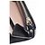 Chloé Chloe Indie Long Wallet Leather Black Gold Tone - vista 22