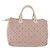 LOUIS VUITTON Monogram Mini Lin Croisette Speedy 30 Bag Pink M95501 - vista 3