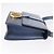 Christian Dior 30 Montaigne Shoulder Bag Leather Blue Gold - vista 4