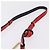 Chloé Chloe Shoulder Bag Leather Red Gold - vista 8