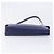 LOEWE Puzzle Pouch Shoulder Bag Leather Navy Silver - Ansicht 11