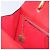 Céline CELINE Bolsa de mão em couro vermelho e dourado - vista 23
