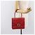 Céline CELINE Bolsa de mão em couro vermelho e dourado - vista 28