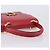 Céline CELINE Bolsa de mão em couro vermelho e dourado - vista 7