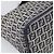 FENDI Zucchino Canvas Mamma Baguette Shoulder Bag Navy Silver - vista 11