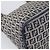 FENDI Zucchino Canvas Mamma Baguette Shoulder Bag Navy Silver - vista 13