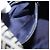 FENDI Zucchino Canvas Mamma Baguette Shoulder Bag Navy Silver - vista 22