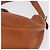 PRADA Shoulder Bag Leather Brown Silver - vista 15
