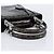 Christian Dior Maris Pearl Bag Patent Leather Dark Brown Silver - vista 7