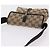 GUCCI GG Canvas Waist bag Beige Silver 92543 - vista 7