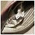 Tote PRADA Sac Cabas Canvas Beige Silver - vue 12
