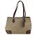 Tote PRADA Sac Cabas Canvas Beige Silver - vue 13