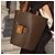 Céline Celine Triomphe Tote Bag Braun Beschichteter Canvas - Ansicht 2