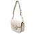 Borsa a tracolla Gucci Horsebit 1955 Medium in pelle di vitello bianca - vista 2