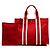 Hermès Red Canvas Fourre Tout PM - vue 7