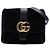 Gucci Borsa a Tracolla Arli in Camoscio Nero Medium
