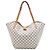 Louis Vuitton White Damier Azur Salina GM